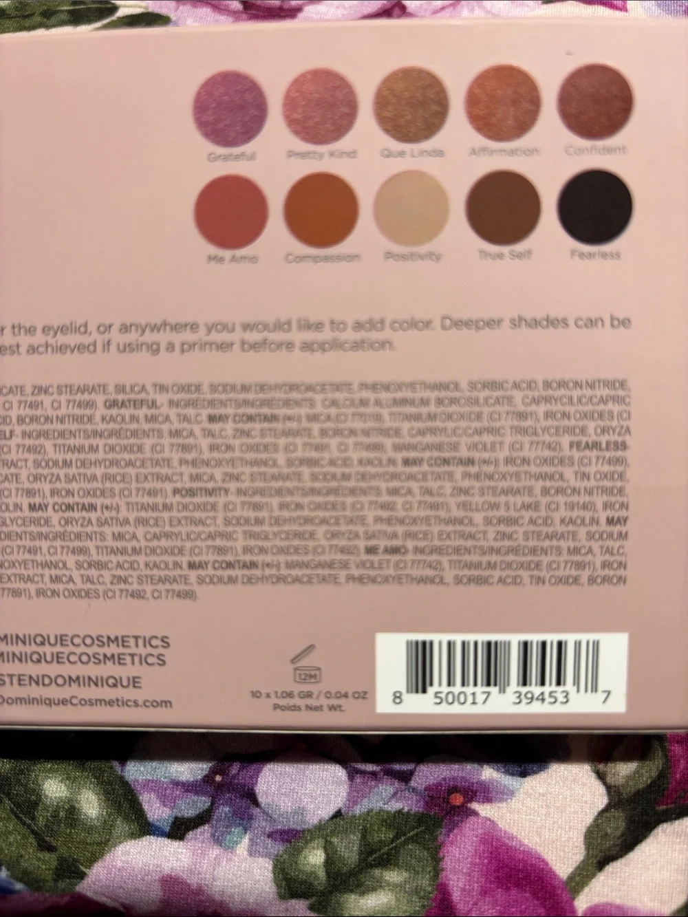 NWT Dominique Essential Palette + Laura Geller Candy Cravings Palette - Pink